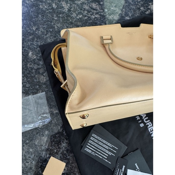 SAINT LAURENT YSL Cabas 2 Way Bag Leather Large. Pre Loved. Great Condition. - Picture 15 of 16